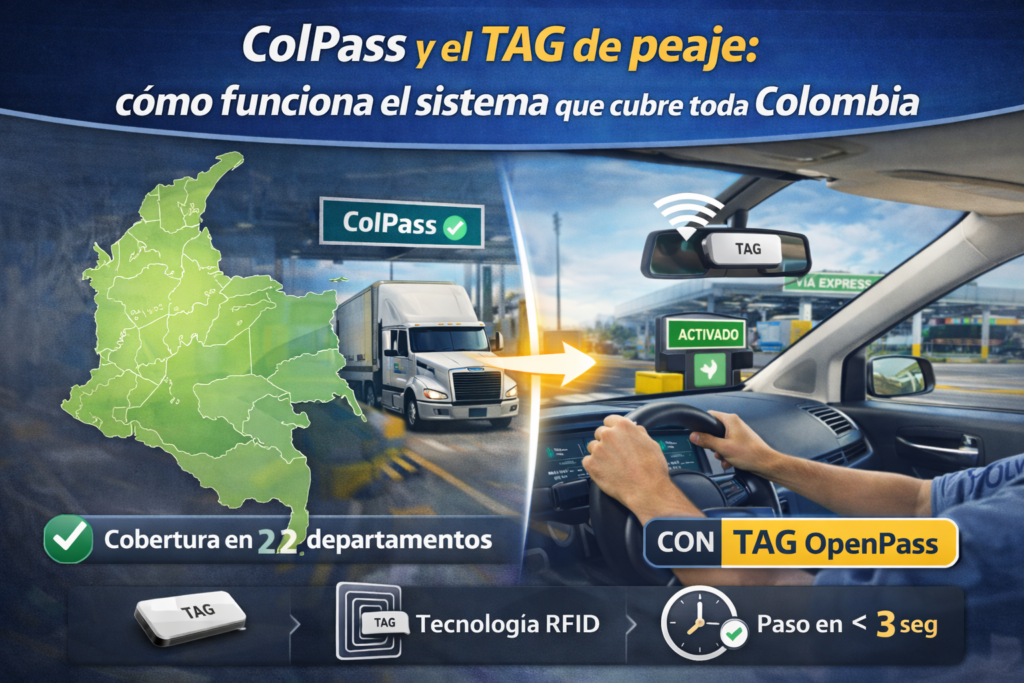 ColPass y el TAG de peaje